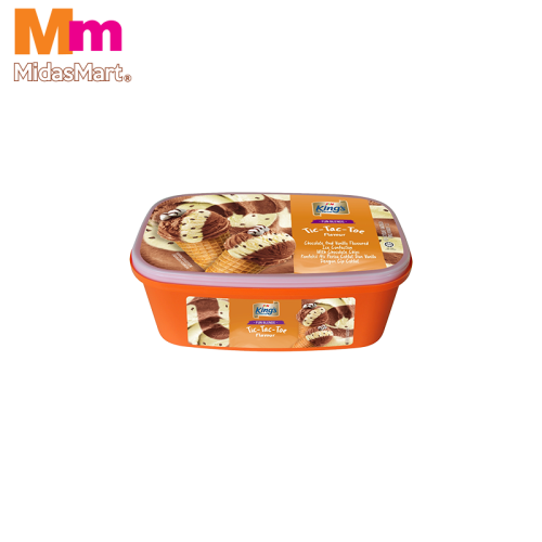 KING'S TIC-TAC-TOE NEAPOLITAN ICE CREAM (1.2L)