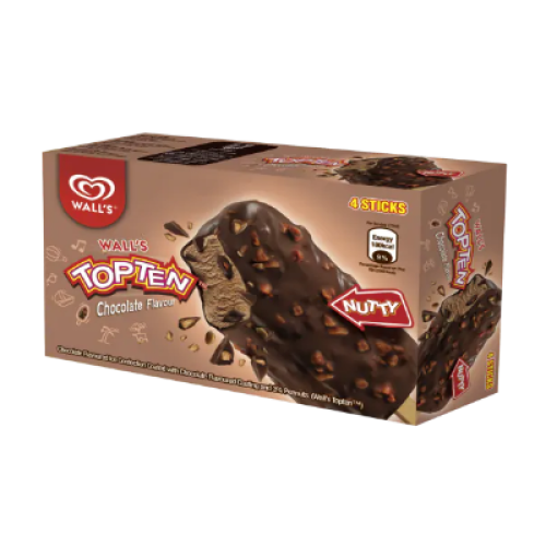 WALL'S TOP TEN CHOCOLATE MP 1X4X73ML