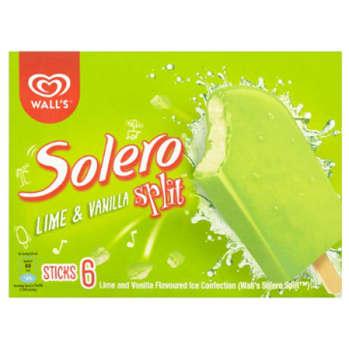 WALL'S SOLERO SPLIT LIME MP 1X6X64ML