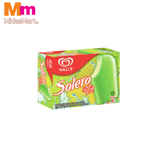 WALL'S SOLERO SPLIT LIME MULTIPACK (6S X 64ML)