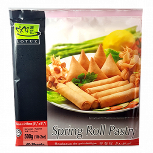 LOTUZ SPRING ROLL PASTRY 8.5