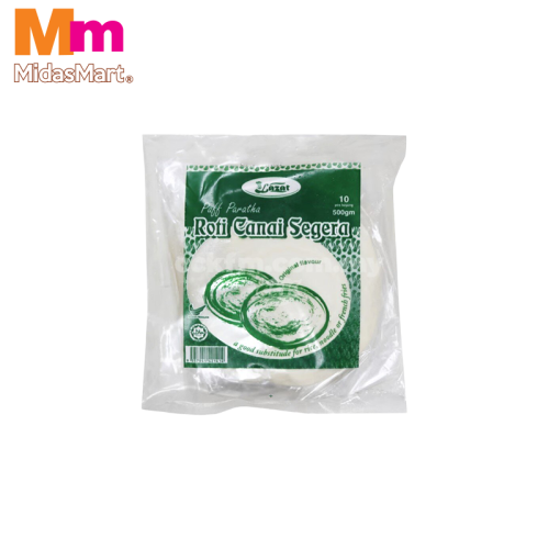 LAZAT ORIGINAL ROTI PARATHA (10S X 500G)