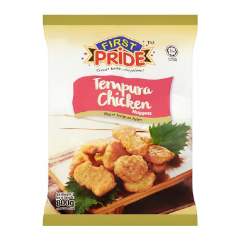 FIRST PRIDE TEMPURA CHICKEN NUGGET 1X800G