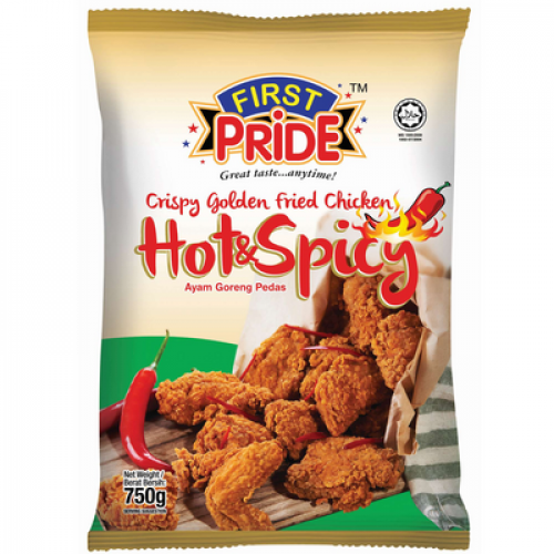 FIRST PRIDE FRIED CHICKEN HOT&SPICY 1X750G