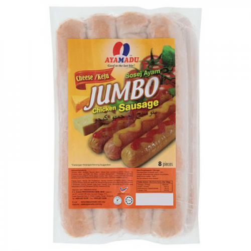 AYAMADU JUMBO CHIC/SAU CHEESE 8x100G(1PK)