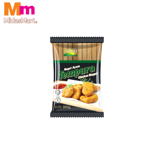 VALLEY FRESH TEMPURA CHICKEN NUGGETS (800G)