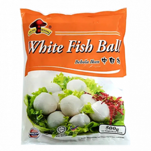 MUSHROOM SMALL WHITE FISH BALL 1X500G