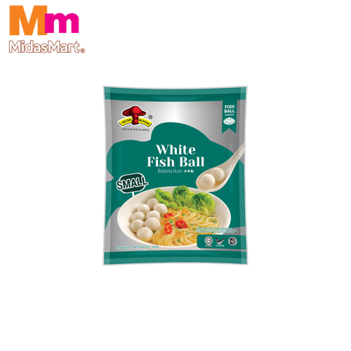 MUSHROOM SMALL WHITE FISH BALL (500G)
