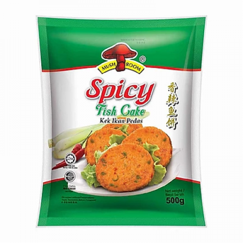 MUSHROOM SPICY FISH CAKE 1X500G