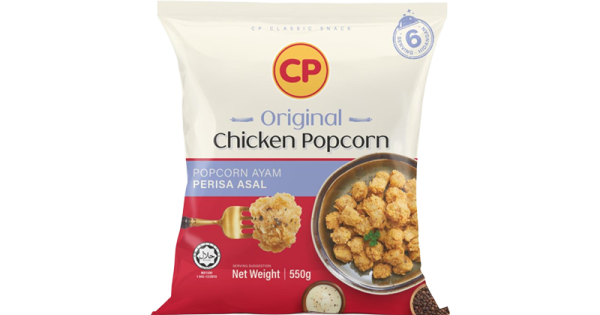 CP ORIGINAL POPCORN CHICKEN (550G)