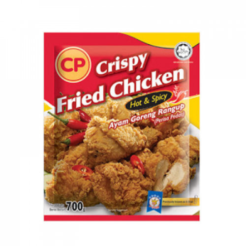 CP CRISPY FRIED CHICKEN HOT & SPICY 1X600G