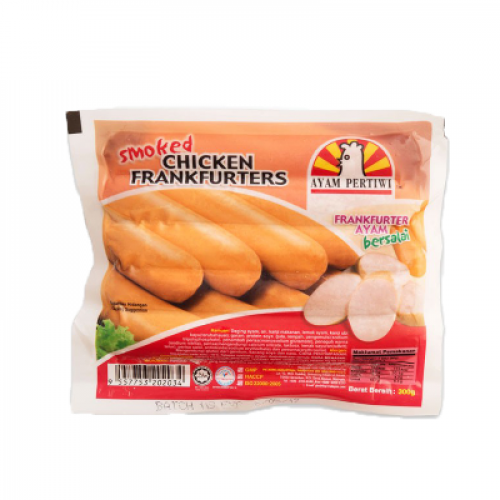 PERTIWI SMOKED CHICKEN FRANK 1X300G