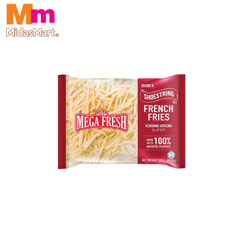 MEGA FRESH SHOESTRING FRENCH FRIES (1KG)