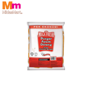 MEGA FRESH FRIED CHICKEN BURGER PATTIES (900G)