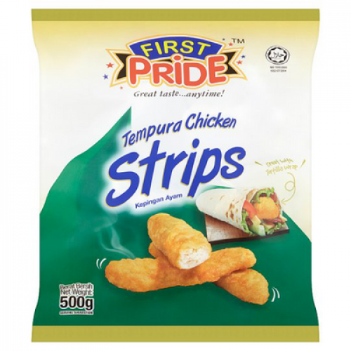 FIRST PRIDE TEMPURA CHICKEN STRIP 1X500G