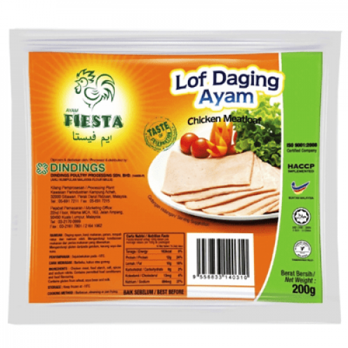 FIESTA CHICKEN MEATLOAF 1X200G