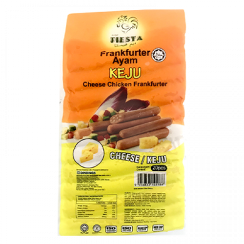 FIESTA CHEESE CHICKEN FRANKFURTER 1 X 20PCS