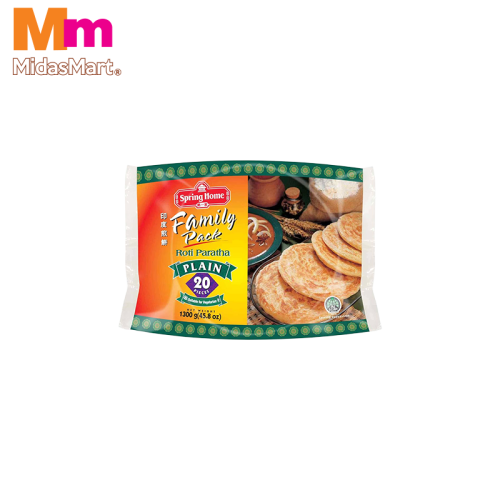 SPRING HOME FAMILY PACK ROTI PARATHA (1.3KG)