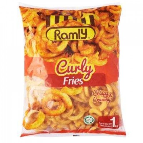 RAMLY CURLY FRIES 1X1KG