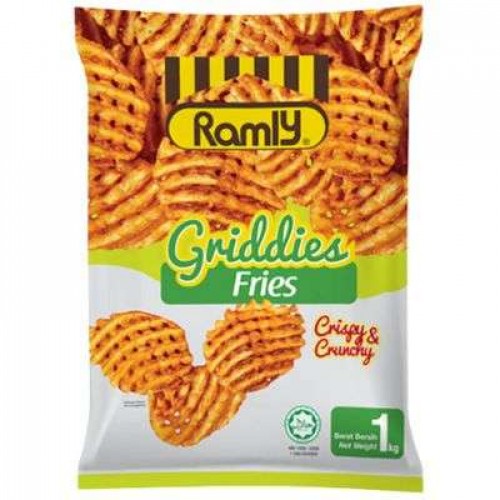 RAMLY GRIDDIES FRIES 1X1KG