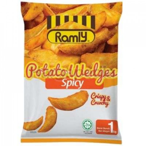 RAMLY POTATO WEDGES 1X1KG