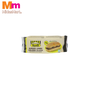 RAMLY BEEF OBLONG BURGER KLASIK (350G)