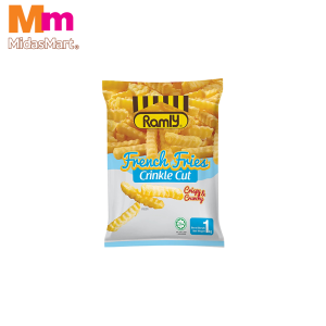 RAMLY CRINKLE CUT FRENCH FRIES (1KG)