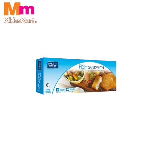 PACIFIC WEST FISH SANDWICH PATTIES (465G)