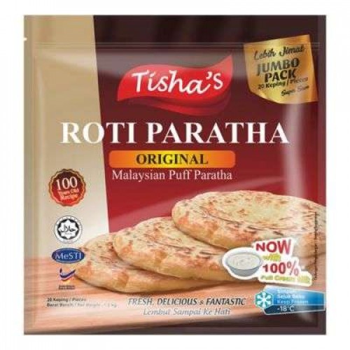 TISHA ROTI PARATHA ORI JUMBO 1X1.5KG