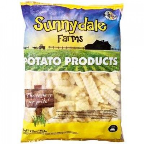 SUNNYDALE FARMS FRIES STRAIGHT CUT 1X1KG