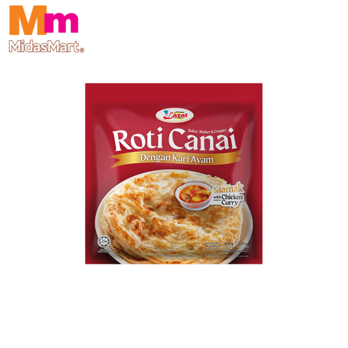LAZAT ROTI CANAI WITH CHICKEN CURRY (600G)