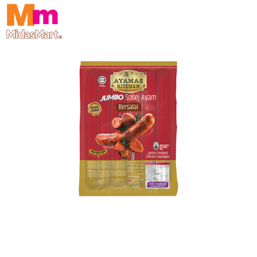 AK JUMBO SMOKED CHICKEN SAUSAGE (400G)