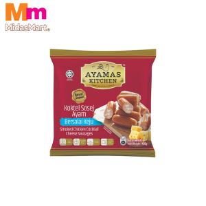 AK SMOKED CHICKEN COCKTAIL CHEESE SAUSAGE (450G)