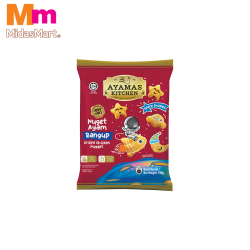 AK SHAPED CRISPY CHICKEN NUGGETS (750G)