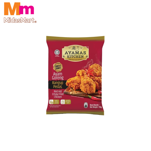 AK RED HOT CRISPY FRIED CHICKEN (750G)