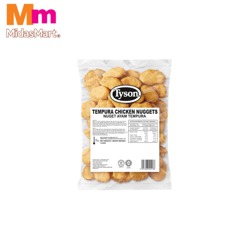 TYSON TEMPURA CHICKEN NUGGETS (1KG)
