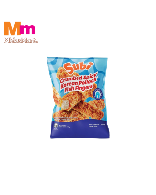SUBI SPICY CRUMBED POLLOCK FISH FINGERS (400G)