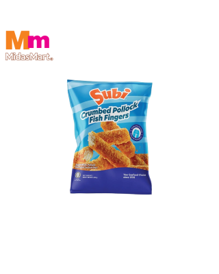 SUBI CRUMBED POLLOCK FISH FINGERS (400G)