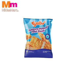 SUBI TEMPURA POLLOCK FILLET STEAKS (380G)