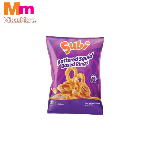 SUBI BATTERED SQUID BASED RINGS (400G)