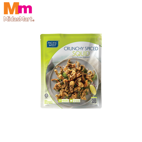 PACIFIC WEST CRUNCHY SPICED SQUID (400G)