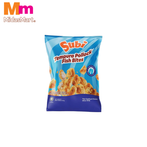 SUBI TEMPURA POLLOCK FISH BITES (320G)