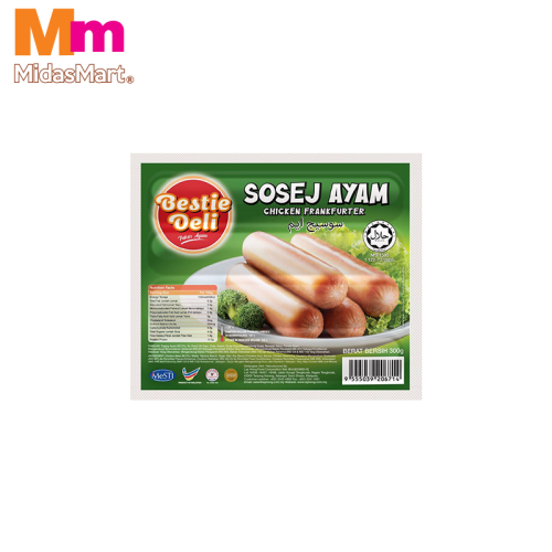 BESTIE DELI CHICKEN SAUSAGES (300G)