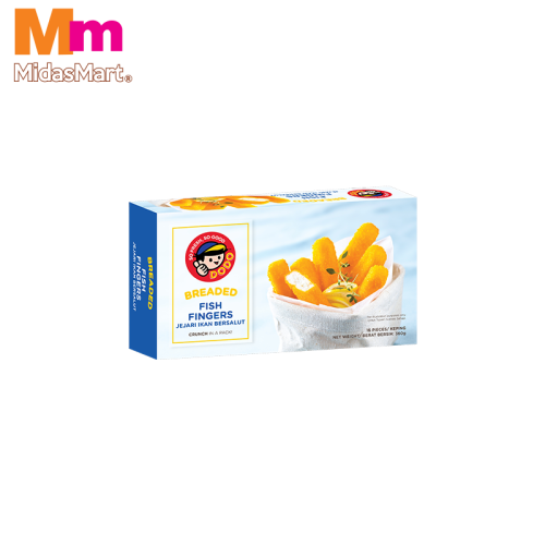 DODO BREADED FISH FINGERS (360G)