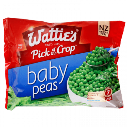 WATTIES BABY PEAS 1X750G