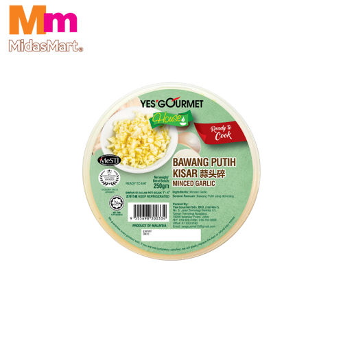 YES GOURMET MINCED GARLIC (250G)