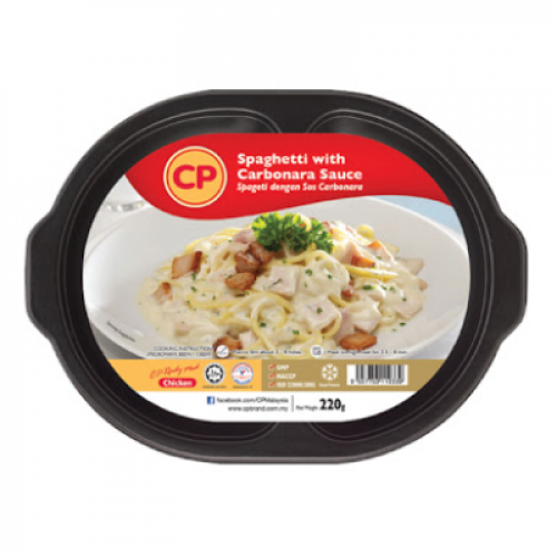 CP SPAGHETTI WITH CABONARA SAUCE 1X220G