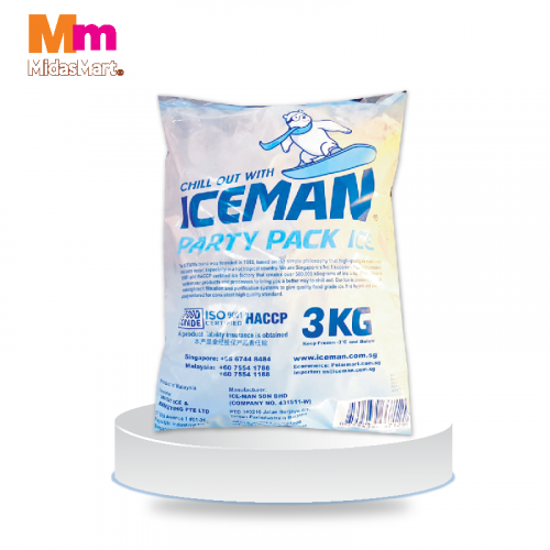 ICEMAN 3KG ICE PARTY PACK