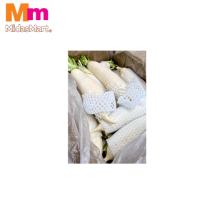 LOBAK PUTIH CINA / CHINESE WHITE RADISH (IMPORTED) (10KG+/-)