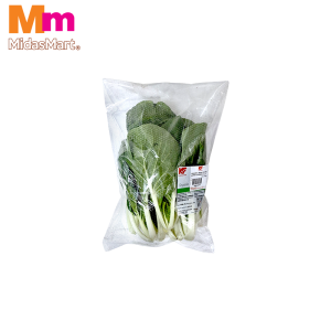 ORGANIC SAWI PUTIH KOPEK / PEELED-OFF CHINESE CABBAGE (300G+/-)